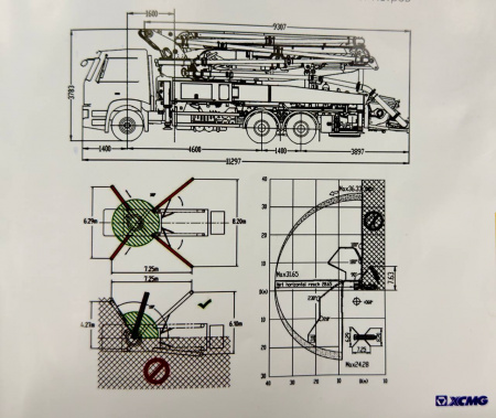 Автобетононасос HB37V